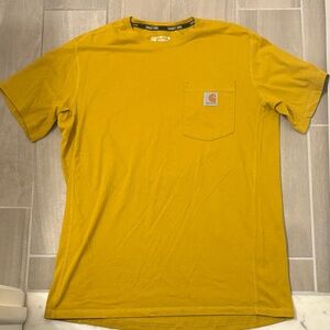 Carhartt Men's Mustard Short Sleeve Tee